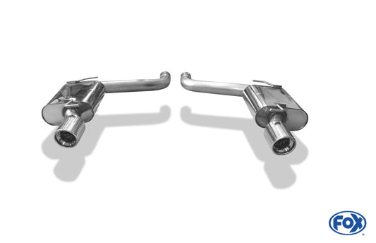 Chrysler 300C SRT8 Endschalldämpfer rechts/links - 1x100 Typ 17 rechts/links