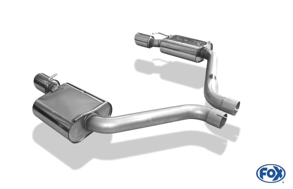 Chrysler 300C SRT8 Endschalldämpfer rechts/links - 1x100 Typ 17 rechts/links