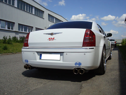 Chrysler 300C 3,5l Endschalldämpfer rechts/links Doppelrohr - 2x100 Typ 17 rechts/links