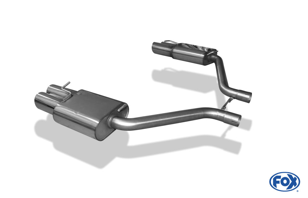 Chrysler 300C 3,5l Endschalldämpfer rechts/links Doppelrohr - 2x100 Typ 17 rechts/links