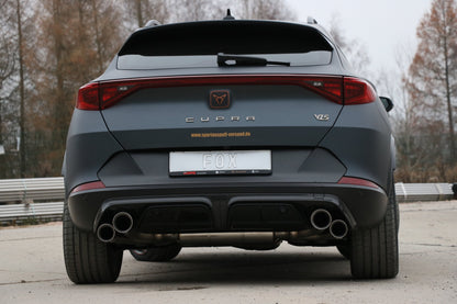 FOX CUPRA Formentor 4x4 - VZ5 Endschalldämpfer mit 2 Abgasklappen - 2x100 und 2x90 Typ 25