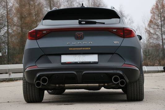 FOX CUPRA Formentor 4x4 - VZ5 Endschalldämpfer mit 2 Abgasklappen - 2x100 und 2x90 Typ 25