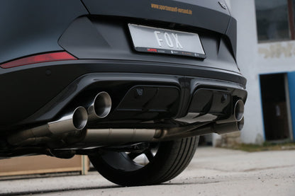 FOX CUPRA Formentor 4x4 - VZ5 Endschalldämpfer mit 2 Abgasklappen - 2x100 und 2x90 Typ 25