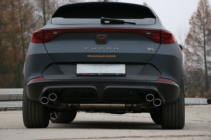 FOX CUPRA Formentor 4x4 - VZ5 Endschalldämpfer mit 2 Abgasklappen - 2x88x74 Typ 32 rechts/links