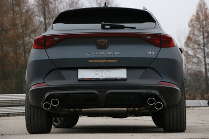 FOX CUPRA Formentor 4x4 - VZ5 Endschalldämpfer mit 2 Abgasklappen - 2x88x74 Typ 32 rechts/links