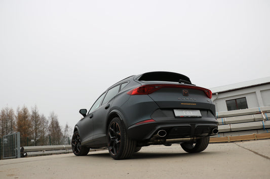 FOX CUPRA Formentor 4x4 - VZ5 Endschalldämpfer mit 2 Abgasklappen - 1x140x90 Typ 32 rechts/links