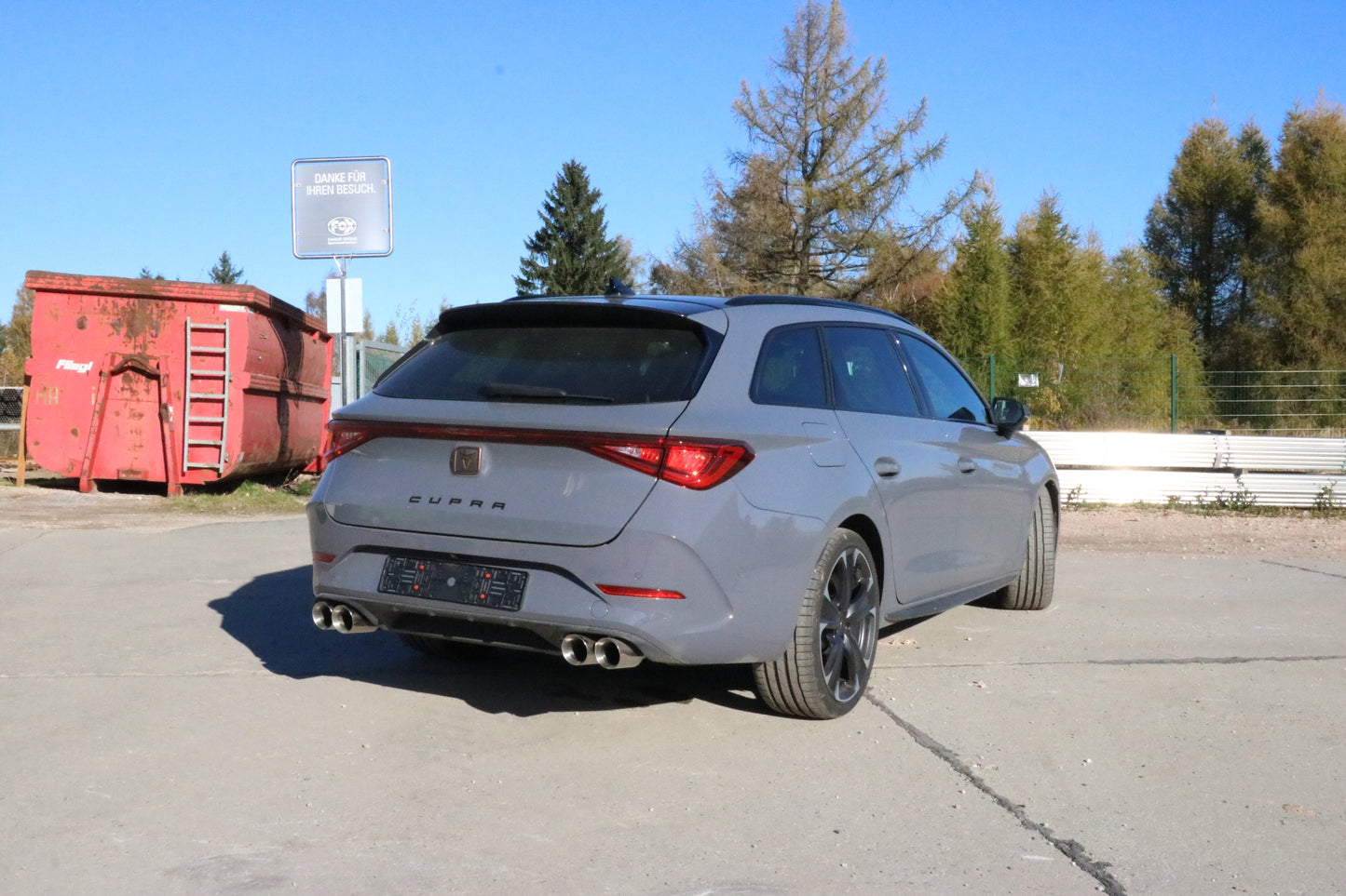 FOX Cupra Leon KL ST 4x4 Halbanlage ab OPF - 2x90 Typ 25 rechts/links