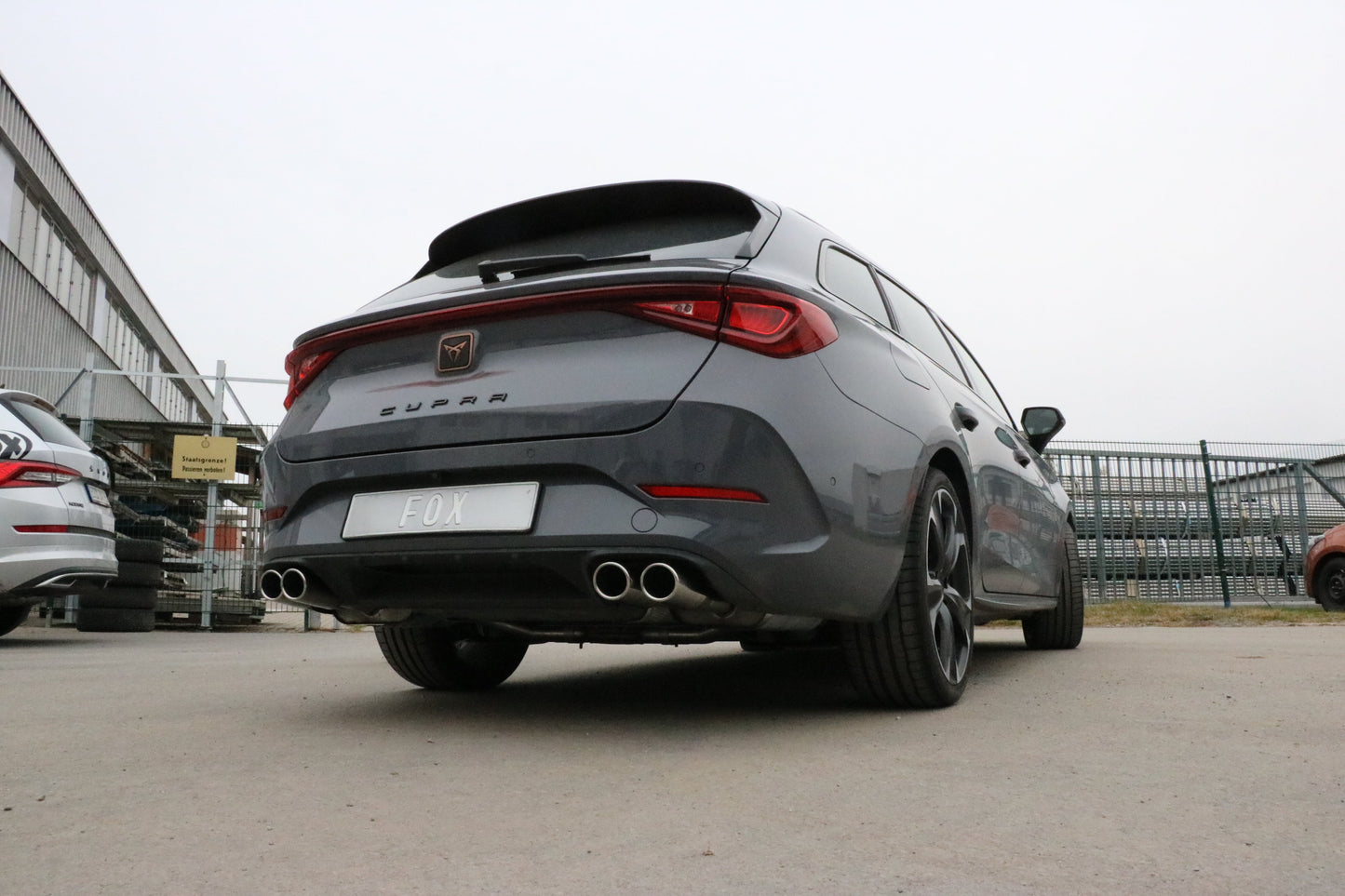 FOX Cupra Leon KL ST 4x4 Halbanlage ab OPF - 2x88x74 Typ 32 rechts/links