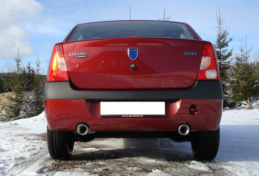 Dacia Logan Limousine Benzin Endschalldämpfer rechts/links - 1x90 Typ 13 rechts/links