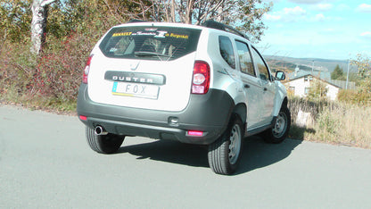 Dacia Duster 4x2 - Frontantrieb Endschalldämpfer - 1x90 Typ 12