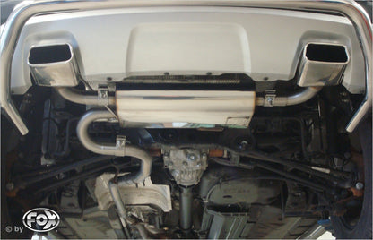 Dacia Duster 4x4 Facelift Endschalldämpfer quer Ausgang rechts/links - 145x65 Typ 59 rechts/links