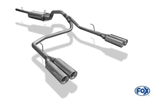 Dodge RAM 1500 Halbanlage ab Kat - 2x100 Typ 13 rechts/links