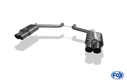 Dodge Challenger Endschalldämpfer rechts/links - 2x100 Typ 14 rechts/links