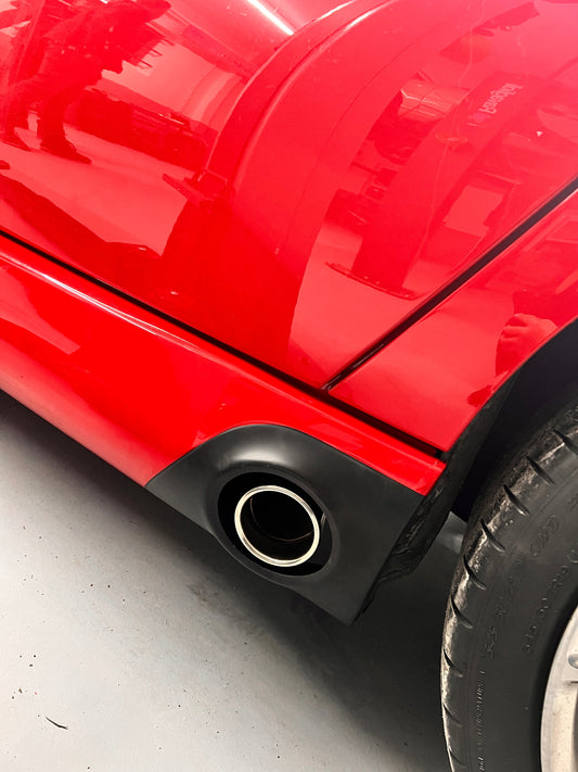 FOX Dodge Viper SRT-10 Endschalldämpfer Sidepipe mit Thermoisolierung - 1x90 Typ 12 rechts/links