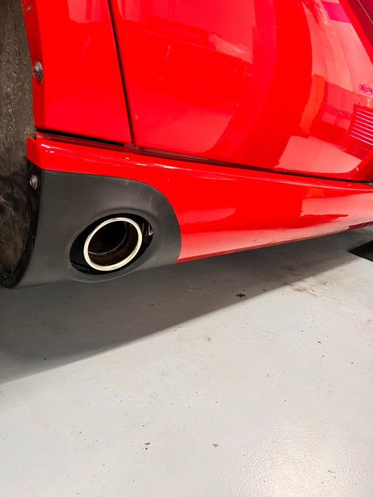 FOX Dodge Viper SRT-10 Endschalldämpfer Sidepipe mit Thermoisolierung - 1x90 Typ 12 rechts/links