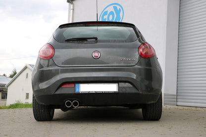 Fiat Bravo 198 für Modelle mit Stoßstangenausschnitt Endschalldämpfer - 2x80 Typ 16