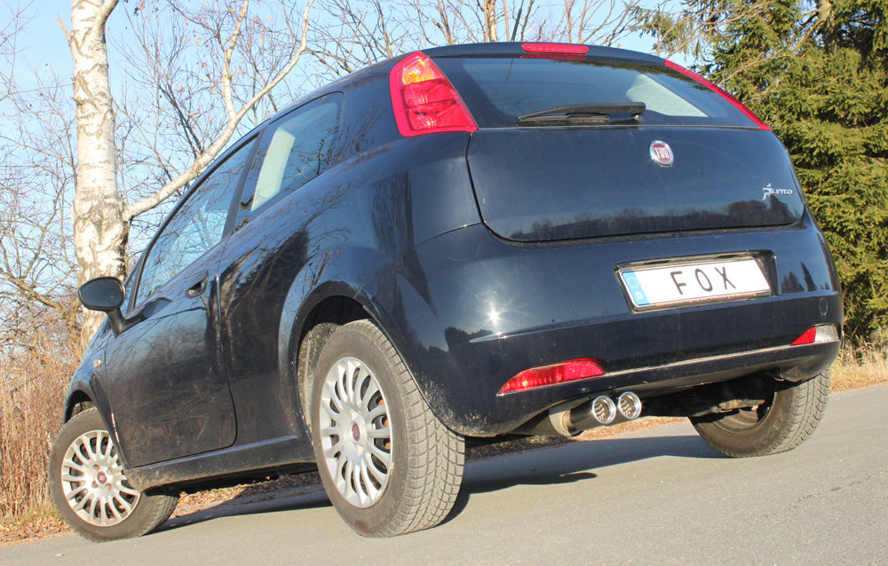 Fiat Grande Punto 199 - Benzin Endschalldämpfer - 2x76 Typ 13