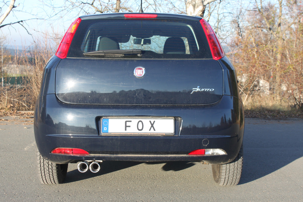 Fiat Grande Punto 199 - Benzin Endschalldämpfer - 2x76 Typ 13