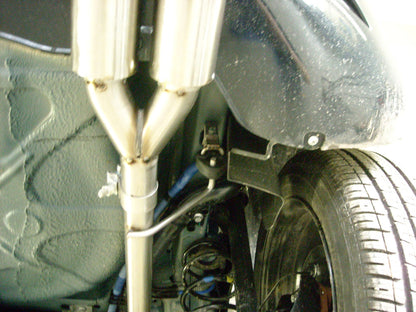 Fiat Grande Punto 199 - Diesel Endschalldämpfer Ausgang rechts/links - 2x76 Typ 13 rechts/links