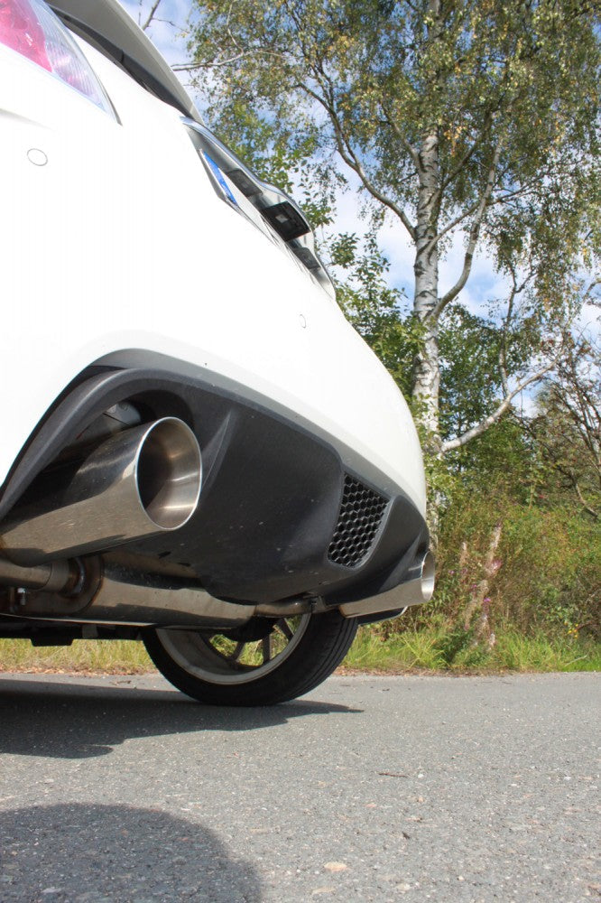 Fiat 500 Abarth Endschalldämpfer quer Ausgang rechts/links - 1x100 Typ 25 rechts/links