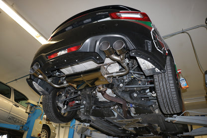 Fiat 124 Spider Abarth Endschalldämpfer quer Ausgang rechts/links - 2x106x71 Typ 32 rechts/links