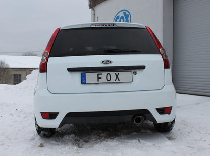 Ford Fiesta VI Endschalldämpfer inkl. Verbindungsrohr zum Kat - 1x90 Typ 14