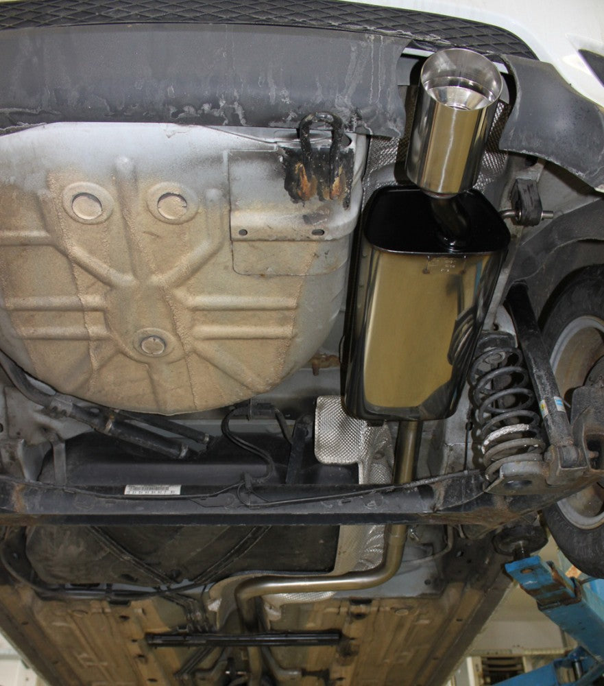 Ford Fiesta VI Endschalldämpfer inkl. Verbindungsrohr zum Kat - 1x90 Typ 14
