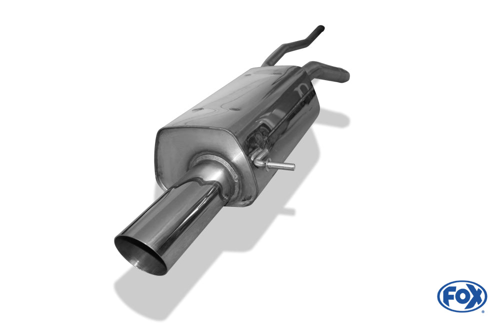 Ford Fiesta VI Endschalldämpfer inkl. Verbindungsrohr zum Kat - 1x90 Typ 14