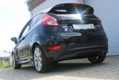 Ford Fiesta VII - Black/ Red Edition - 1,2l  1,4l D  1,6l D Endschalldämpfer - 145x65 Typ 59