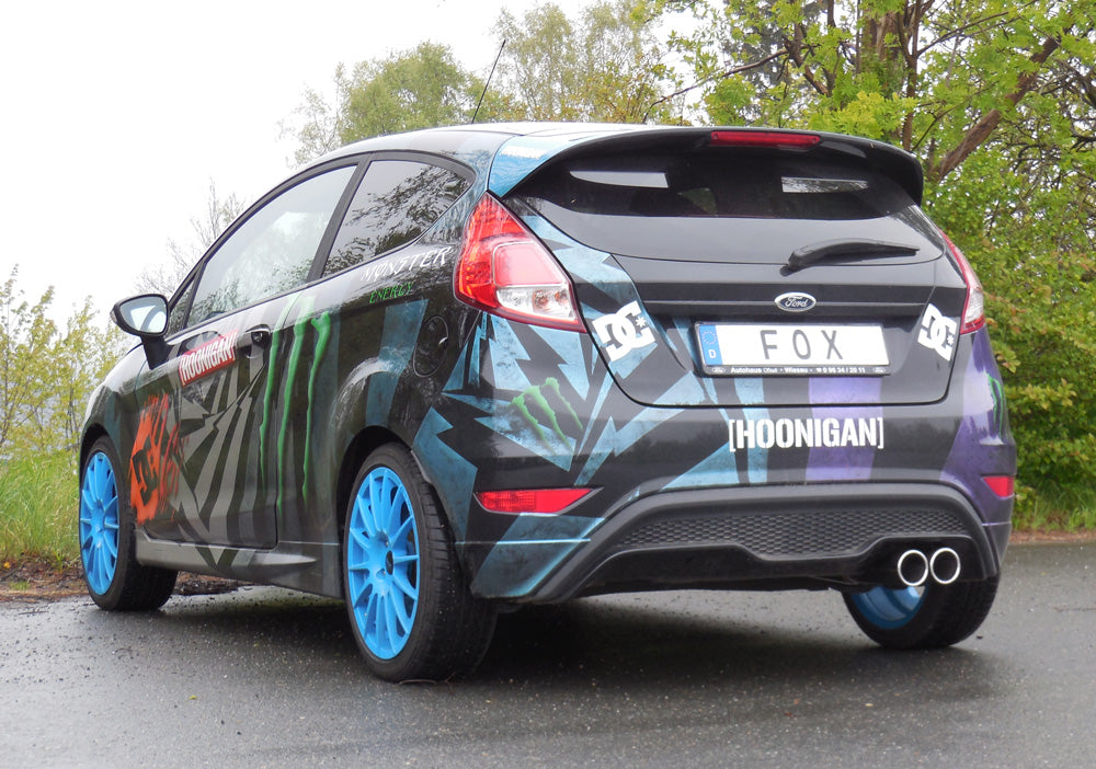 Ford Fiesta VII ST200 Endschalldämpfer - 2x90 Typ 12