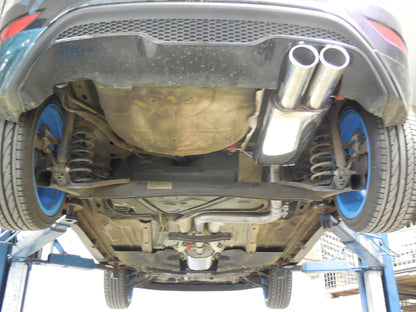 Ford Fiesta VII ST200 Endschalldämpfer - 2x90 Typ 12