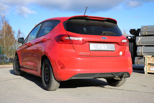 FOX Ford Fiesta MK8 - JHH Endschalldämpfer - 1x100 Typ 25