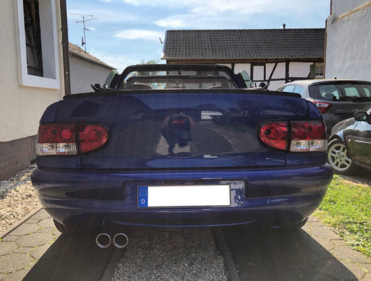 Ford Escort GAL/ AAL/ ABL/ ALL Endschalldämpfer - 2x76 Typ 13