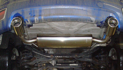Ford Focus II ST Endschalldämpfer quer Ausgang rechts/links - 1x100 Typ 17 rechts/links