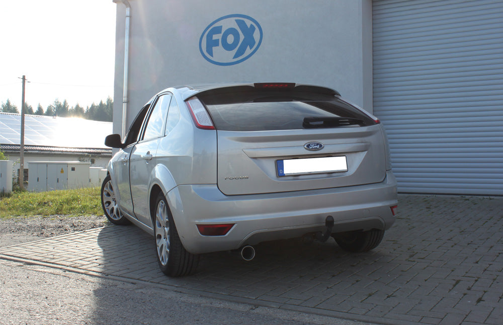 Ford Focus II Fließheck Facelift Endschalldämpfer Ø63,5mm - 1x90 Typ 24 einseitig