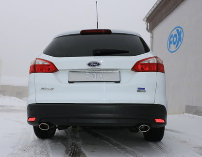Ford Focus III Ecoboost - Turnier/ Kombi Endschalldämpfer Ausgang rechts/links - 106x71 Typ 32 rechts/links