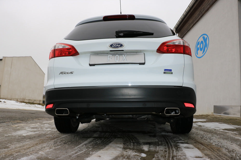 Ford Focus III Ecoboost - Turnier/ Kombi Endschalldämpfer Ausgang rechts/links - 145x65 Typ 59 rechts/links