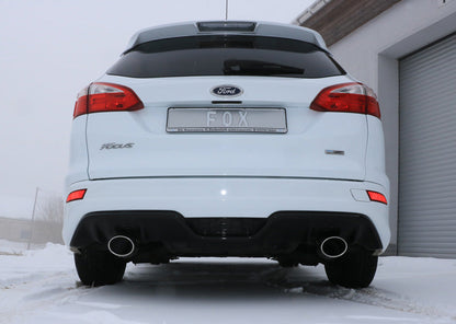 Ford Focus III Ecoboost - Turnier/ Kombi mit Stylingpaket Endschalldämpfer Ausgang rechts/links - 115x85 Typ 32 rechts/links