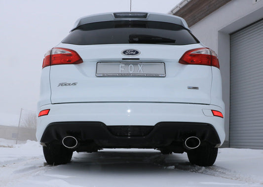 Ford Focus III Ecoboost - Turnier/ Kombi mit Stylingpaket Endschalldämpfer Ausgang rechts/links - 115x85 Typ 32 rechts/links