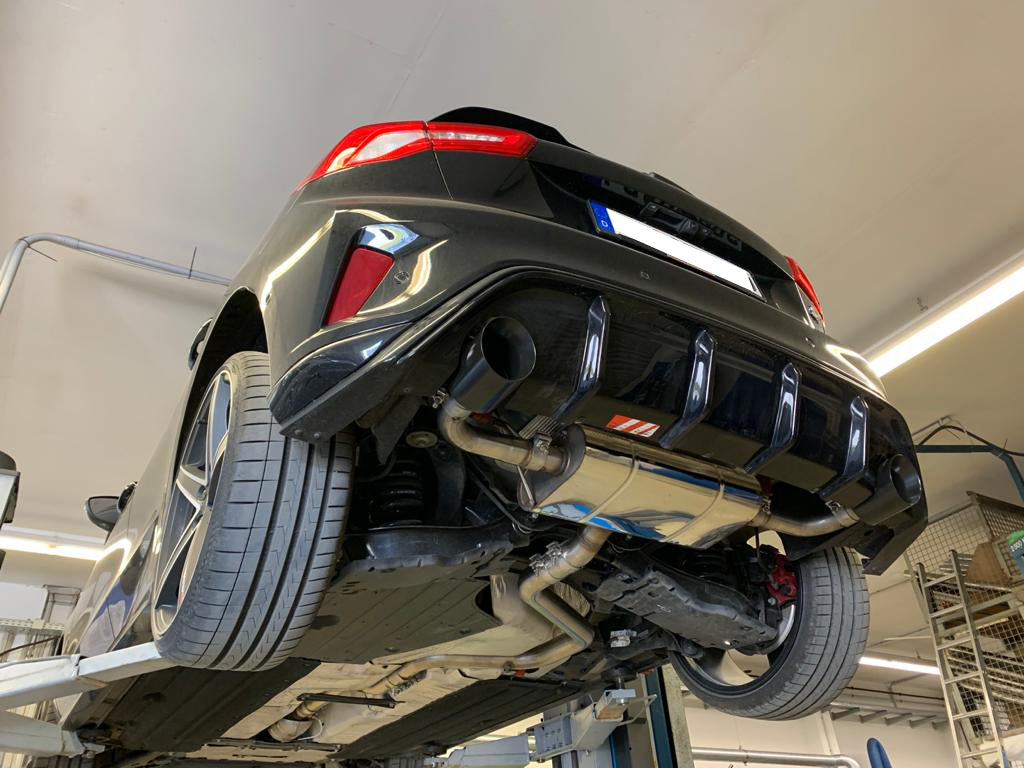 Ford Focus IV ST Endschalldämpfer Ausgang rechts/links ab OPF - 1x100 Typ 25 rechts/links schwarz emalliert