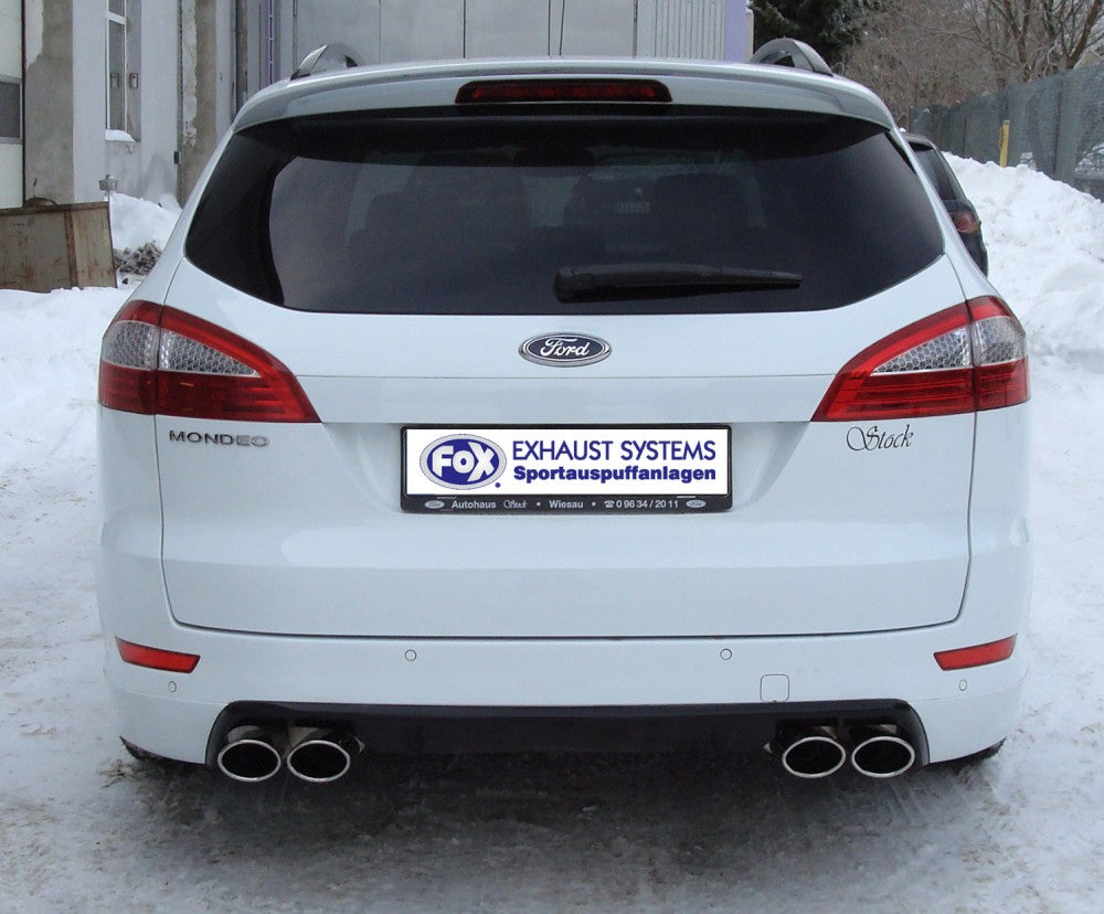 Ford Mondeo IV Turnier (Kombi) - 2,5l Endschalldämpfer rechts/links - 2x106x71 Typ 33 rechts/links
