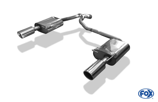 Ford Mondeo IV Turnier (Kombi) - Titanium S Endschalldämpfer rechts/links - 1x100 Typ 16 rechts/links
