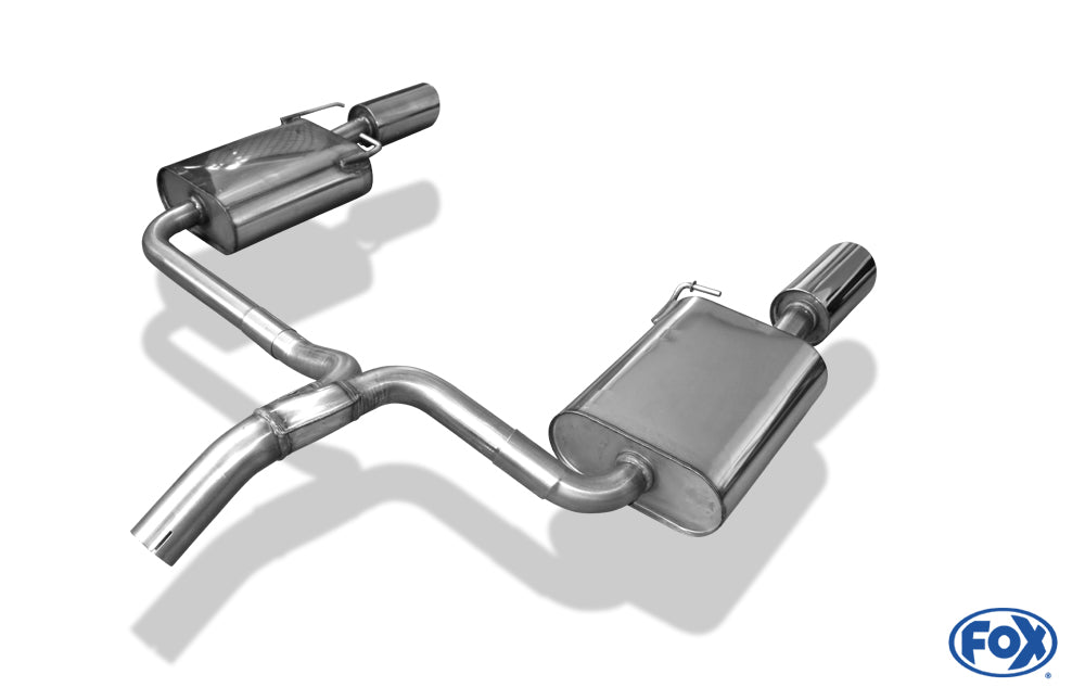 Ford Mondeo IV Turnier Endschalldämpfer rechts/links - 1x100 Typ 16 rechts/links