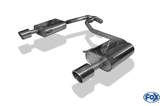 Ford Mondeo IV Stufenheck - Titanium S Endschalldämpfer rechts/links - 1x100 Typ 16 rechts/links