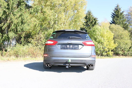 Mondeo V Schrägheck/ Turnier/ Stufenheck Endschalldämpfer quer Ausgang rechts/links - 2x76 Typ 25 rechts/links