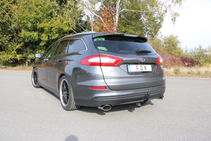 FOX Mondeo V Schrägheck/ Turnier/ Stufenheck Endschalldämpfer quer Ausgang rechts/links - 115x85 Typ 38 rechts/links