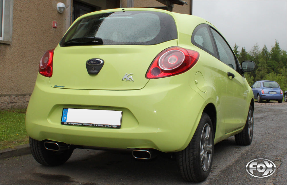 Ford Ka Endschalldämpfer rechts/links - 150x70 Typ 53 rechts/links