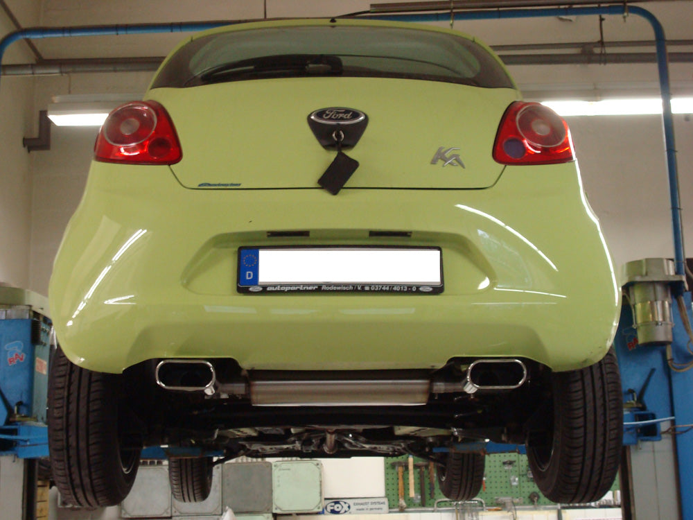 Ford Ka Endschalldämpfer rechts/links - 150x70 Typ 53 rechts/links