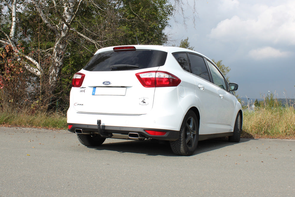 Ford C-Max II Endschalldämpfer Ausgang rechts/links - 145x65 Typ 59 rechts/links
