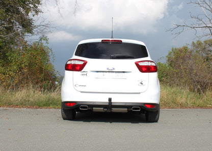 Ford C-Max II Endschalldämpfer Ausgang rechts/links - 145x65 Typ 59 rechts/links